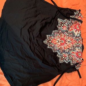 Miracle suit handkerchief top size 14